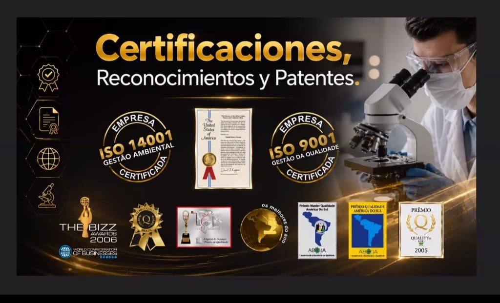 Certificaciones, Reconocimientos y Patentes — ISO 14001, ISO 9001 y premios internacionales Nipponflex