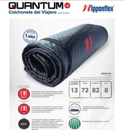Quantum Colchoneta De Viajero