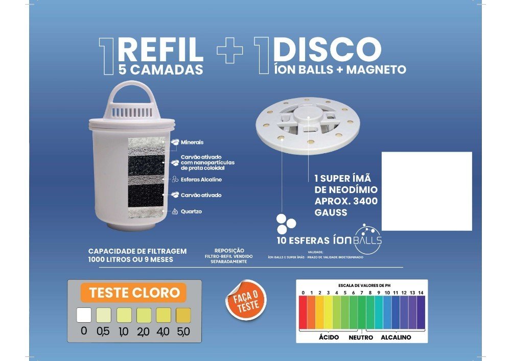 Jarra Purificadora Alcaline Max 3 Lts.